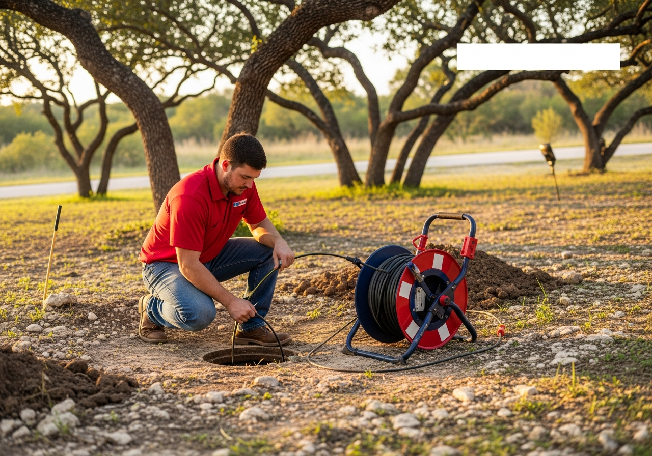 Trenchless sewer repair in Austin